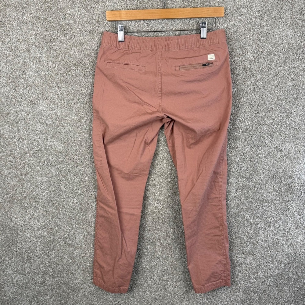Vuori Womens Small Ripstop Pants Terracotta Clay Organic Cotton Stretch Hiking - Picture 3 of 7
